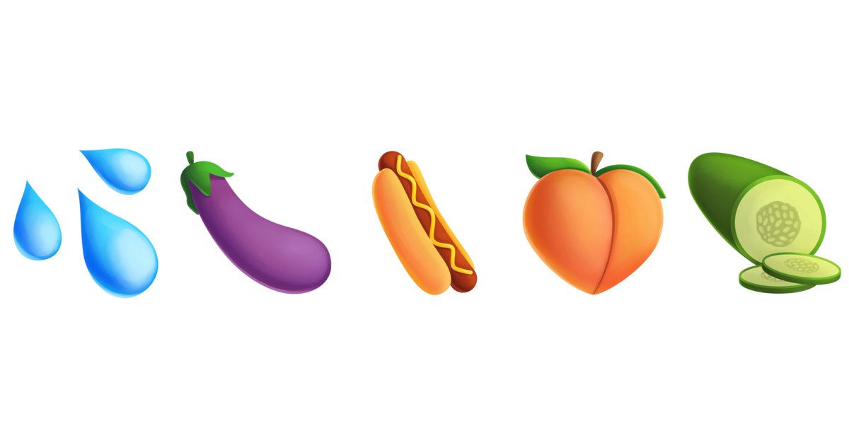 💦🍆🌭🍑🥒
