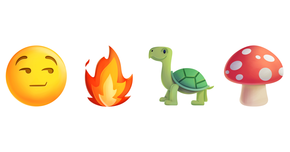 😏🔥🐢🍄