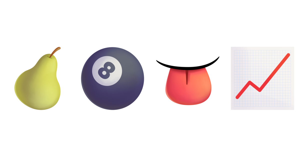 🍐🎱👅📈 Pear 8 Ball Lick Chart